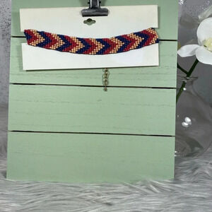 🆕 Color Brand Multi Color Beaded Choker